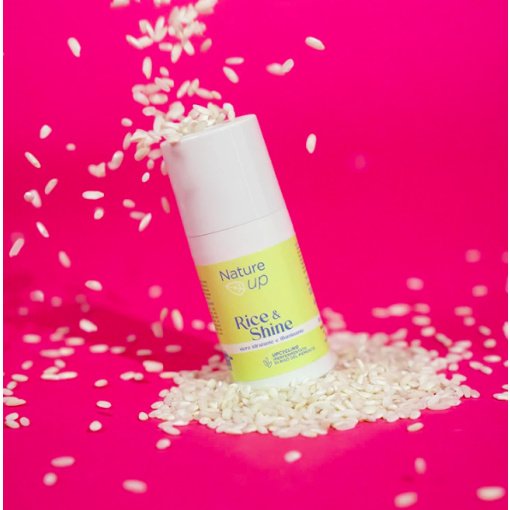 Nature Up „Rice & Shine“ – drėkinamasis ir skaistinantis serumas, 30ml - Image 2